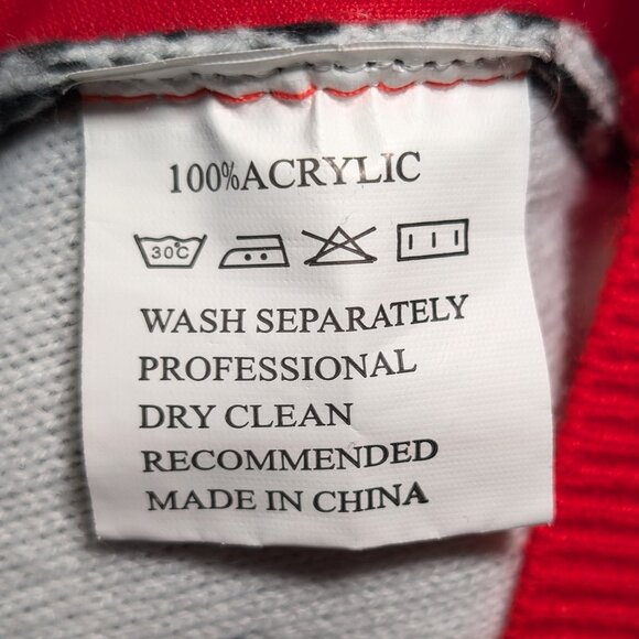 Ho-Ho-Ho Merry Christmas Cool Guy Santa And Reindeer Ugly X-Mas Sweater, X-Large - Picture 4 of 4